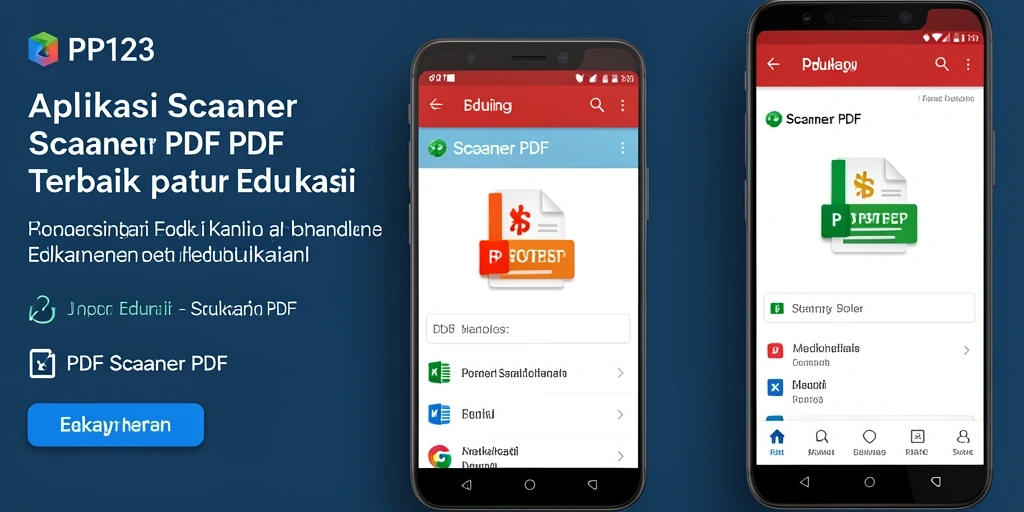 Antarmuka aplikasi PP123 yang memudahkan pemindaian dokumen.