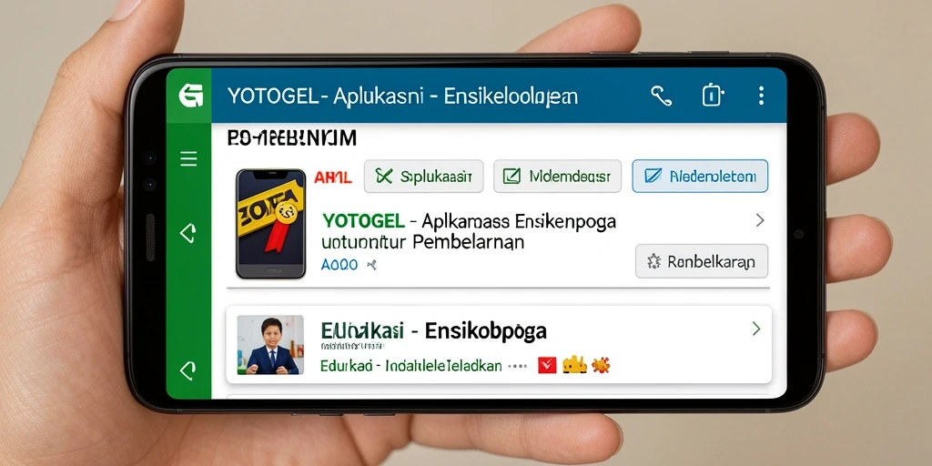 Tampilan antarmuka YOTOGEL yang modern dan ramah pengguna.